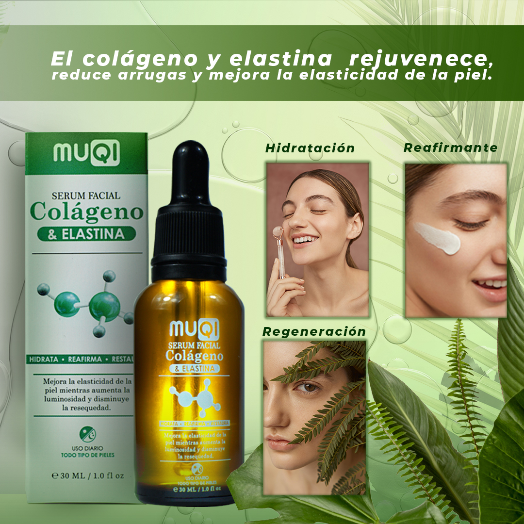 SERUM COLAGENO ELASTINA MUQI 30ML
